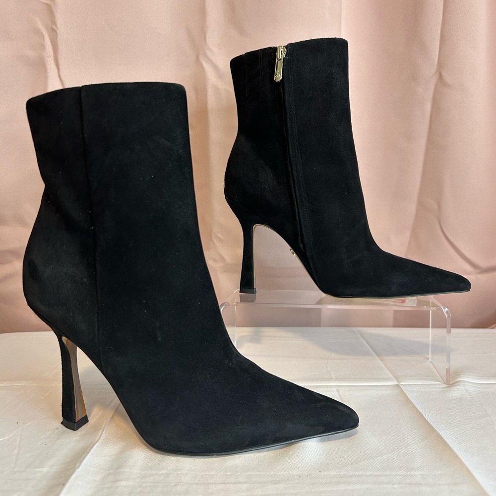 Sam Edelman Black Heeled Boots